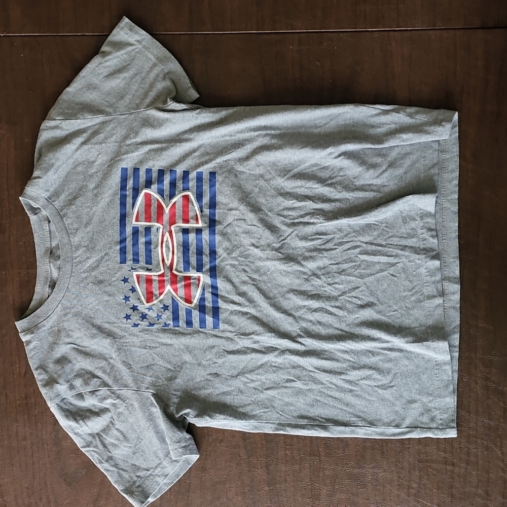 Under Armour flag T shirt